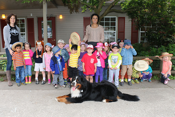 A group photo at the end of the school year at Hazel Creek Montessori