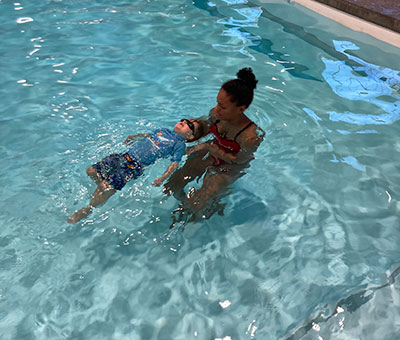 Hazel Creek Montessori swimming pool