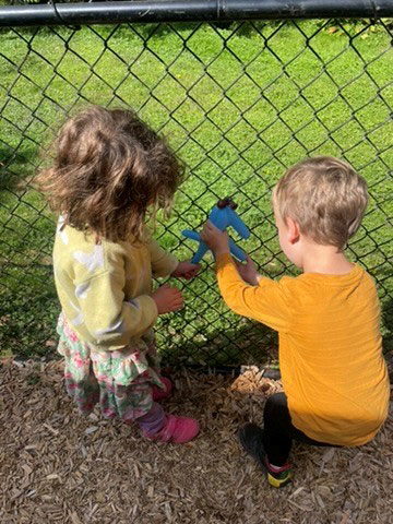 Outdoor playtime at Hazel Creek Montessori